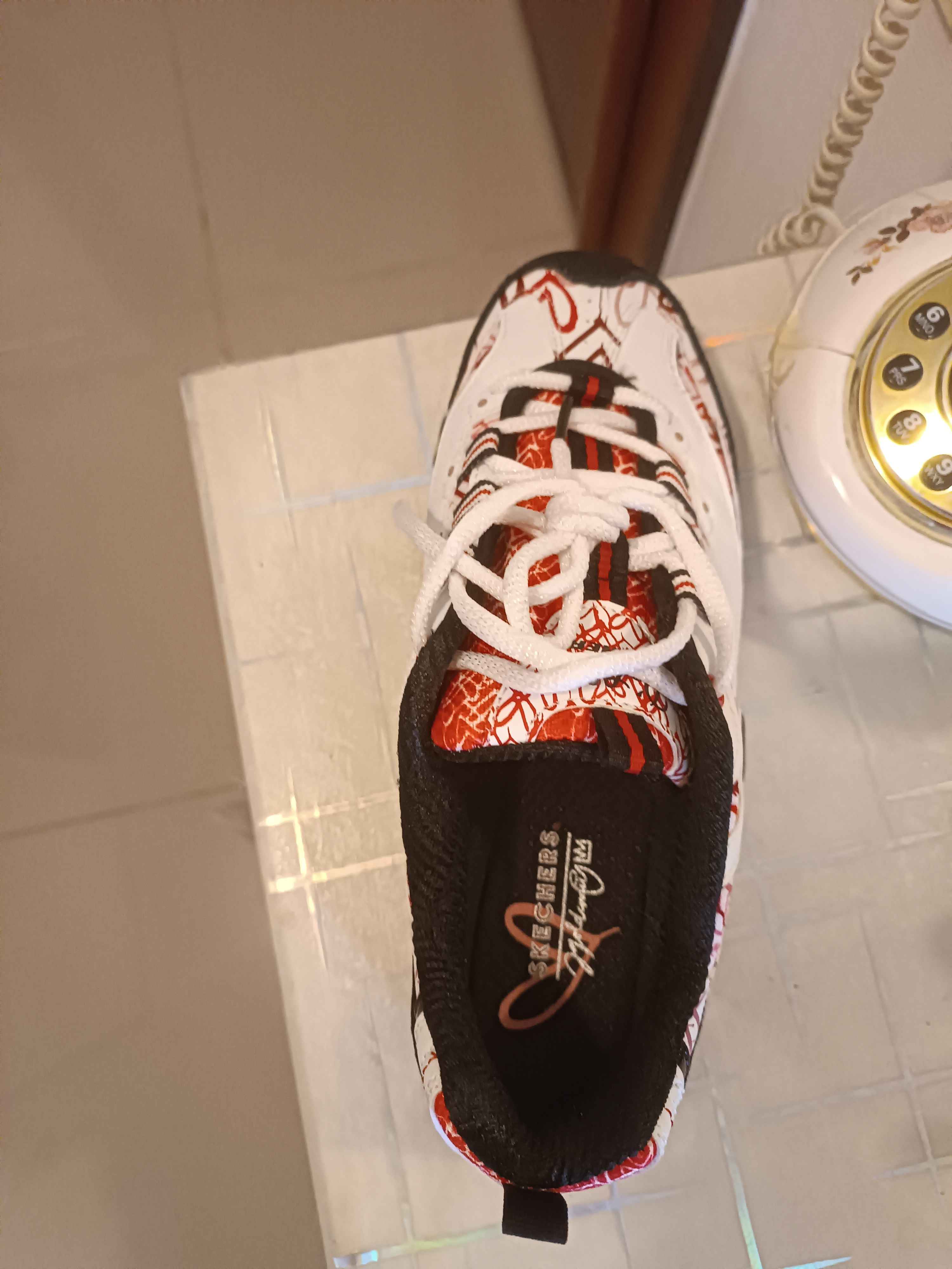 اسنیکر زنانه اسکیچرز Skechers اورجینال 149504_WRBK photo review